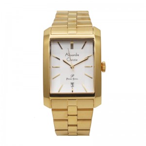 Alexandre Christie AC 1019 Gold White Man MDBGPSL